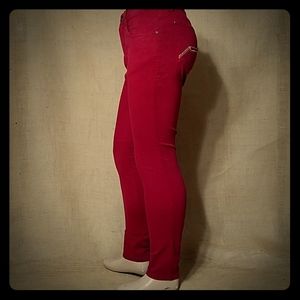 Jeans-red, stretch